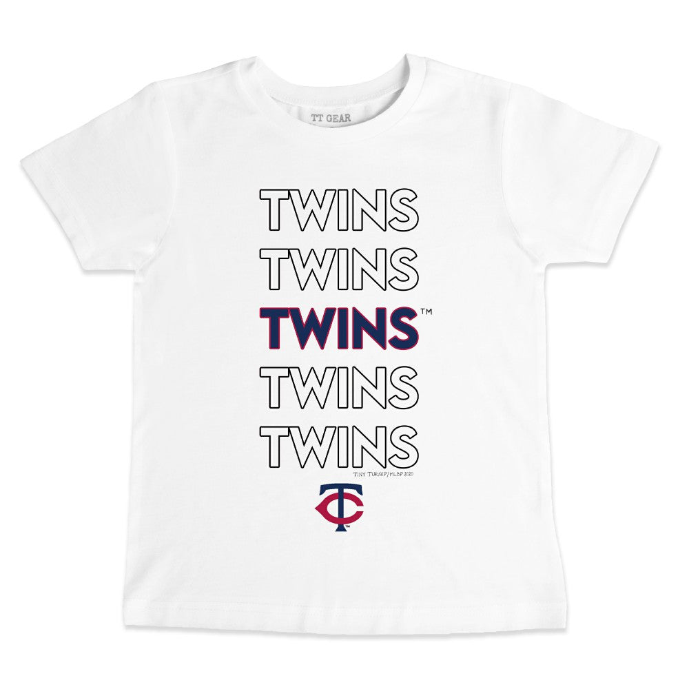 Minnesota Twins Tiny Turnip Youth Stacked T-Shirt for sale