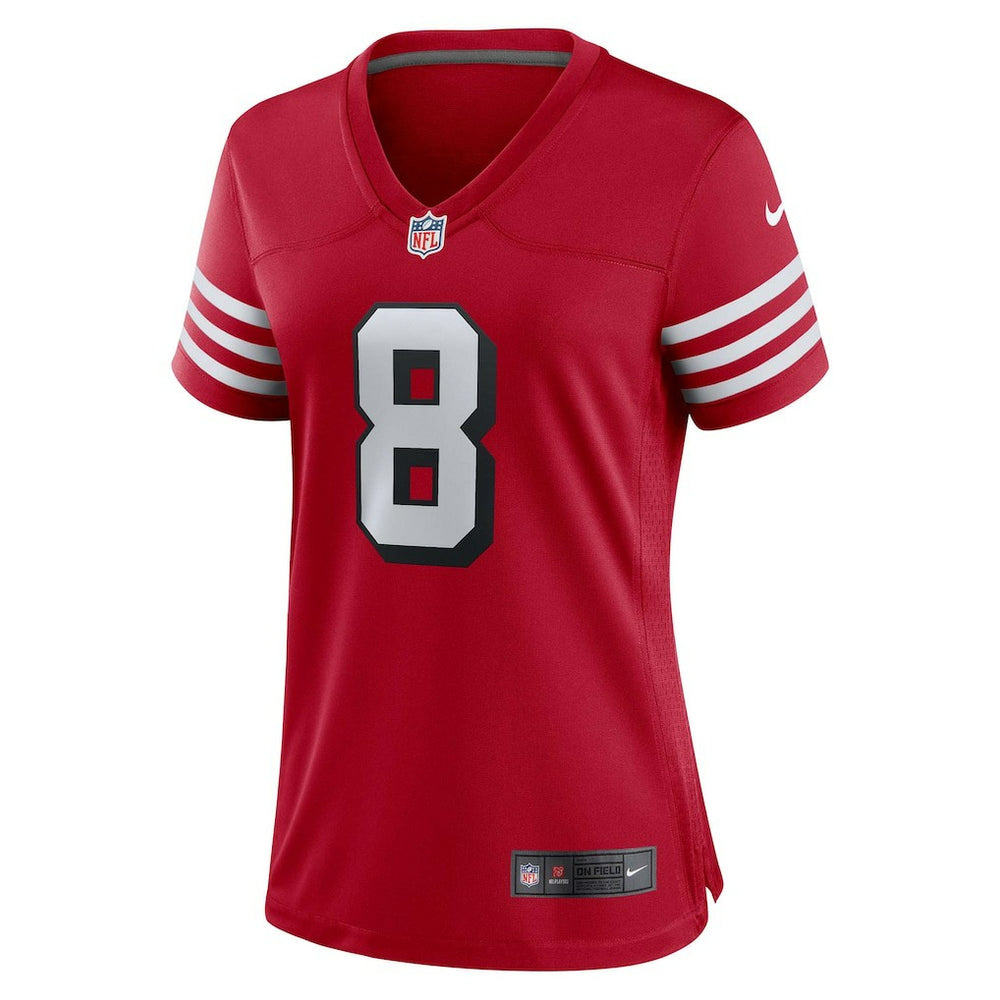 Steve Young San Francisco 49ers Women's Alternate Game Jersey Scarlet - Nike