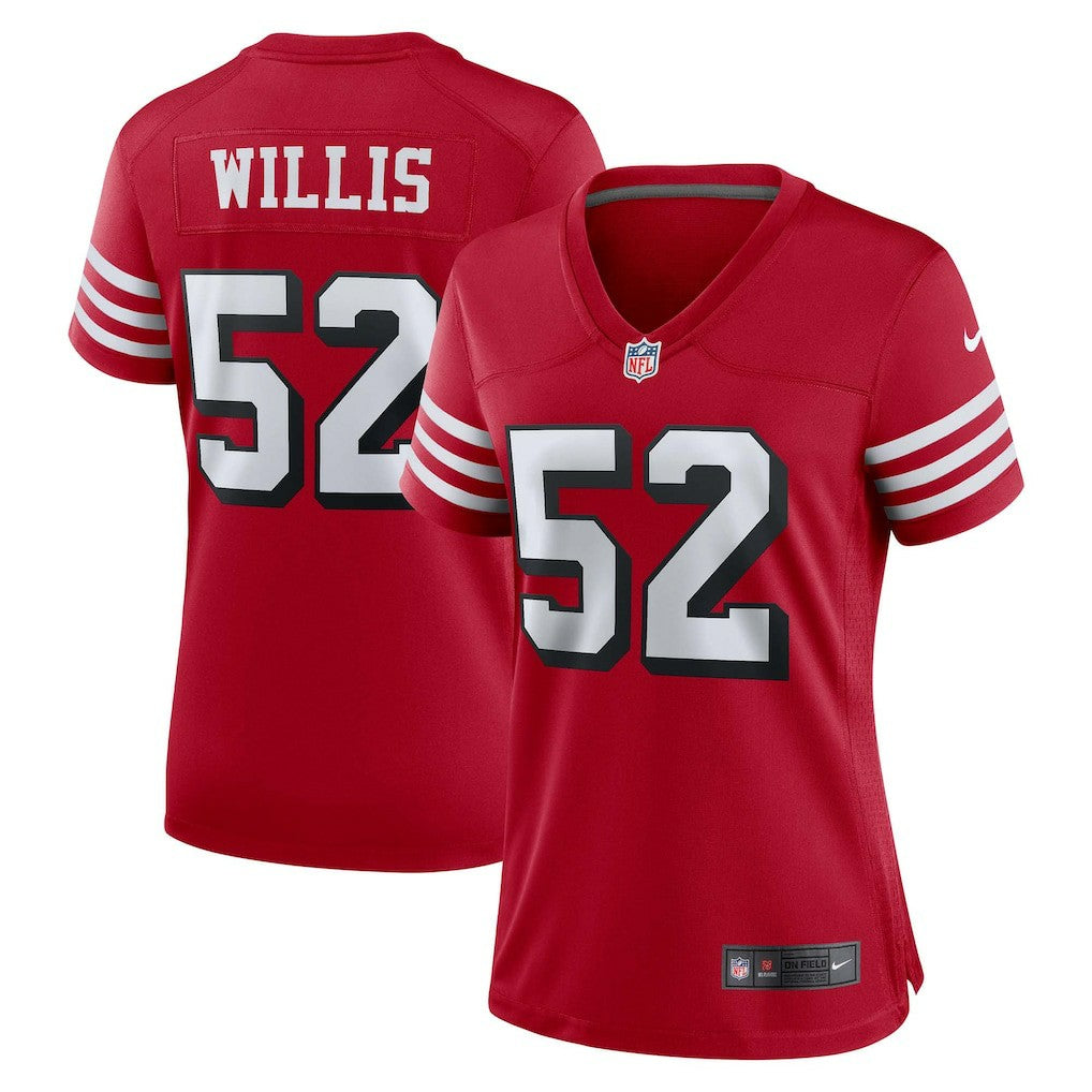 Patrick Willis San Francisco 49ers Women's Alternate Game Jersey Scarlet - Nike