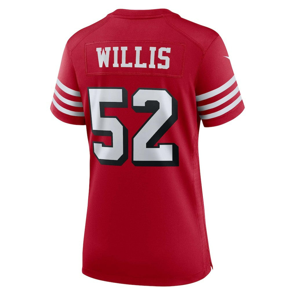 Patrick Willis San Francisco 49ers Women's Alternate Game Jersey Scarlet - Nike