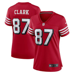 Dwight Clark San Francisco 49ers Women's Alternate Game Jersey Scarlet - Nike