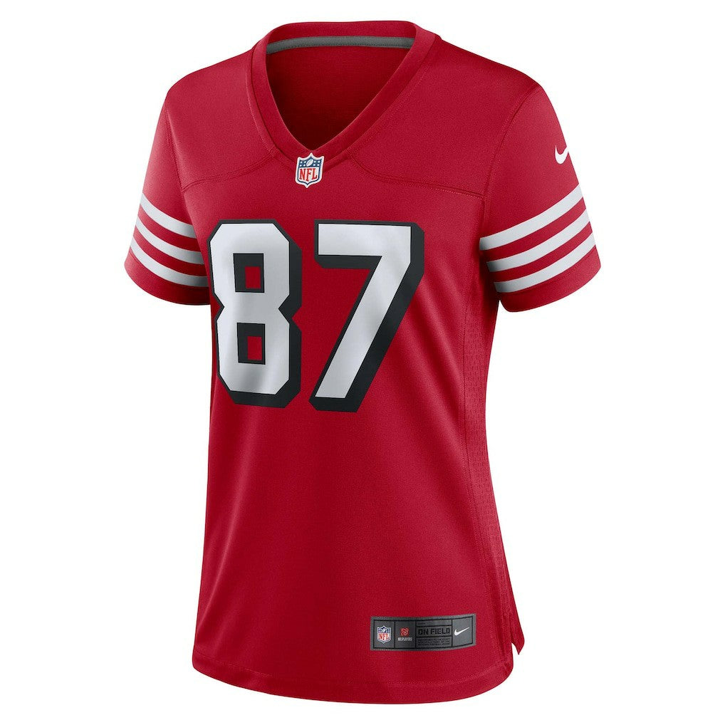 Dwight Clark San Francisco 49ers Women's Alternate Game Jersey Scarlet - Nike
