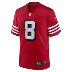 Steve Young San Francisco 49ers Retired Player Alternate Game Jersey Scarlet - Nike