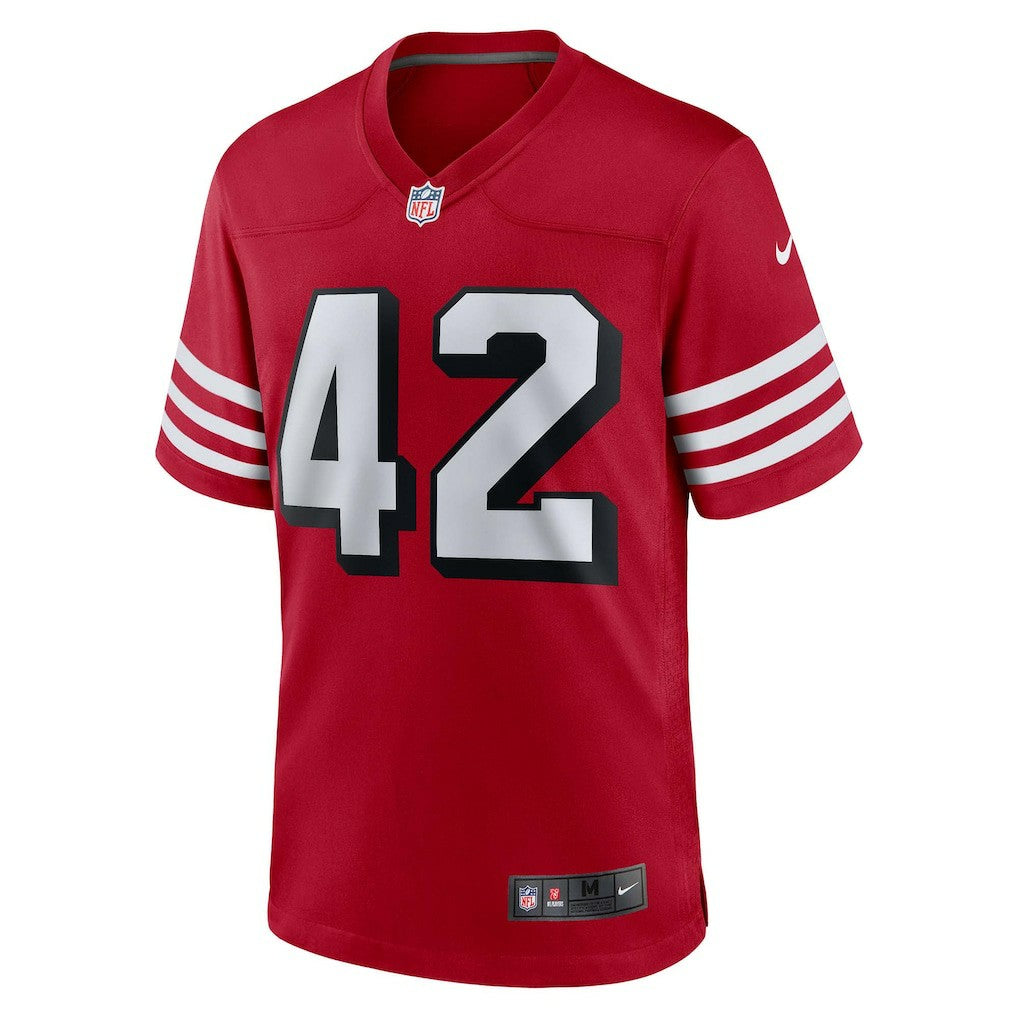 Ronnie Lott San Francisco 49ers Retired Player Alternate Game Jersey Scarlet - Nike