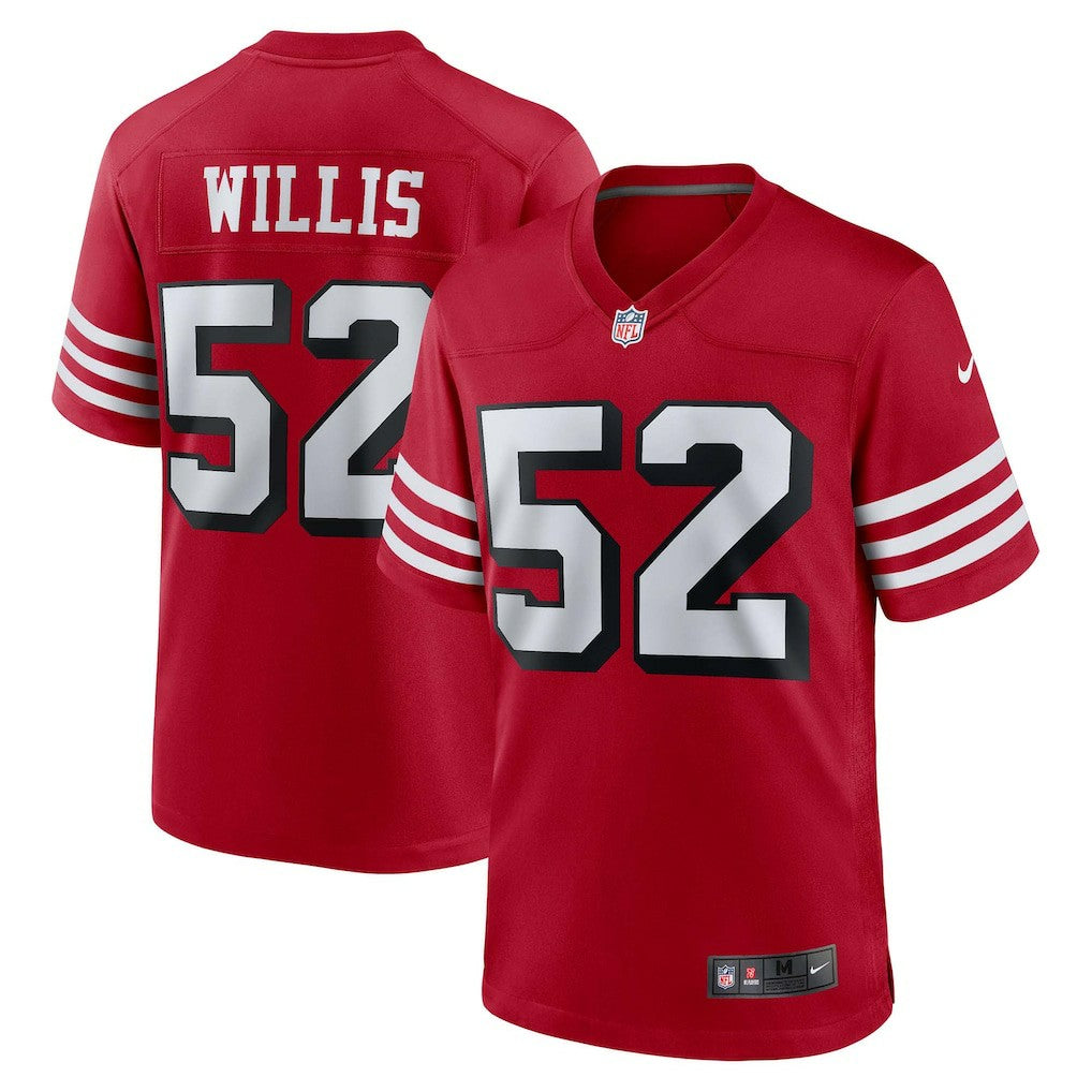 Patrick Willis San Francisco 49ers Retired Player Alternate Game Jersey Scarlet - Nike