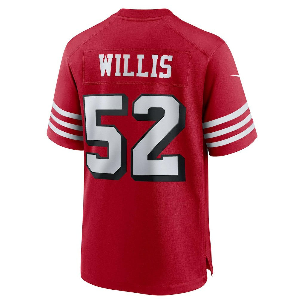 Patrick Willis San Francisco 49ers Retired Player Alternate Game Jersey Scarlet - Nike