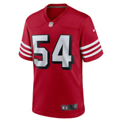 Fred Warner San Francisco 49ers Alternate Game Jersey Scarlet - Nike