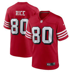 Jerry Rice San Francisco 49ers Retired Player Alternate Game Jersey Scarlet - Nike