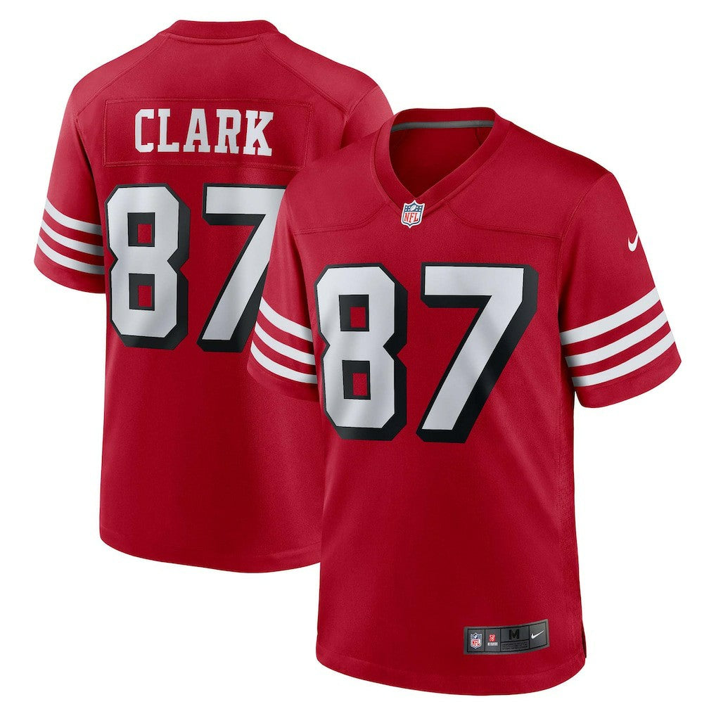Dwight Clark San Francisco 49ers Retired Player Alternate Game Jersey Scarlet - Nike