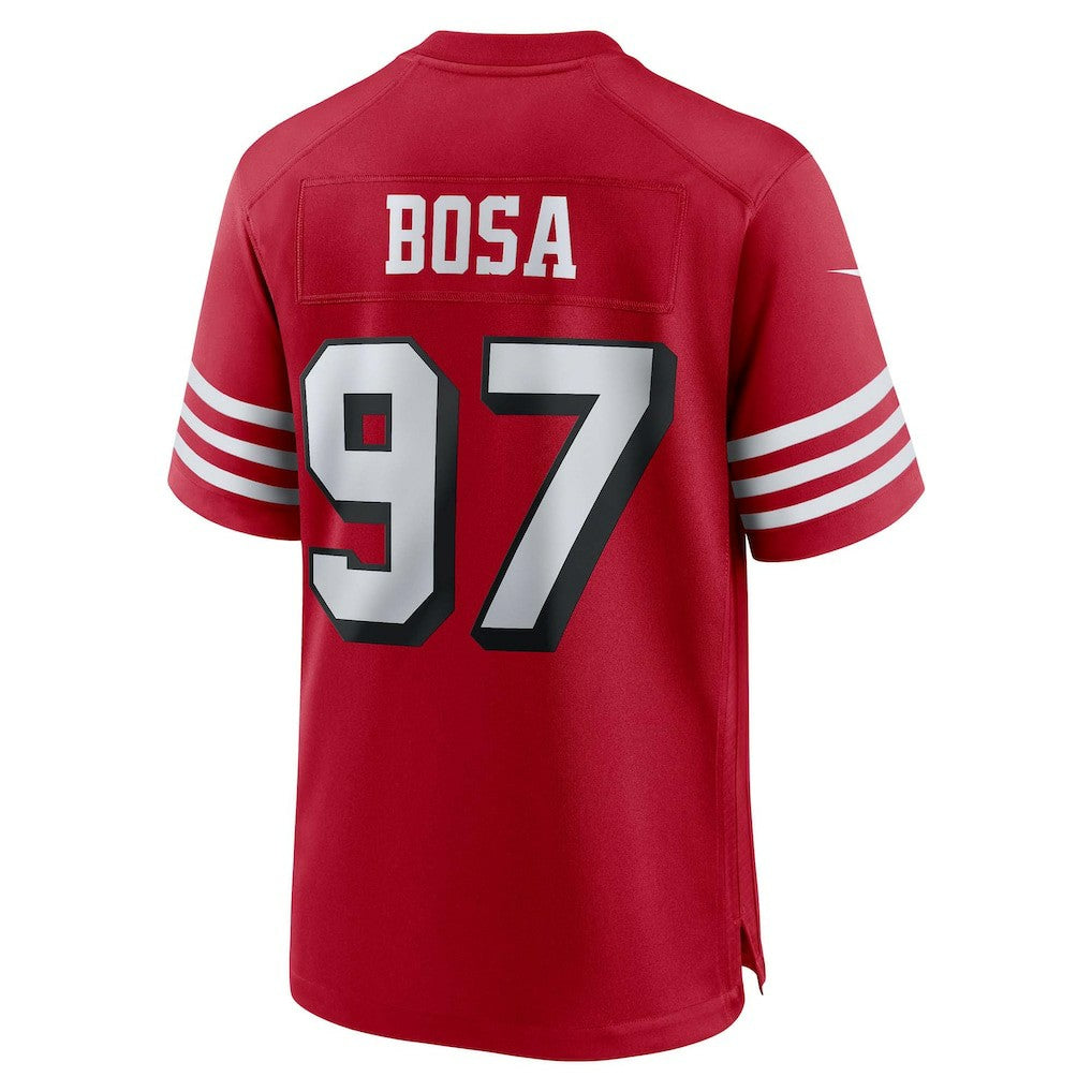 Nick Bosa San Francisco 49ers Alternate Game Jersey Scarlet - Nike