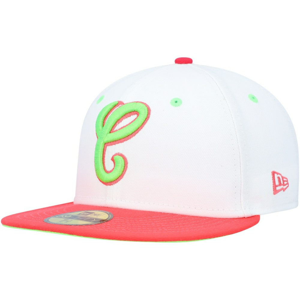 Chicago White Sox New Era Cooperstown Collection Comiskey Park 75th Anniversary Strawberry Lolli 59FIFTY Fitted Hat for sale