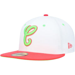 Chicago White Sox New Era Cooperstown Collection Comiskey Park 75th Anniversary Strawberry Lolli 59FIFTY Fitted Hat for sale