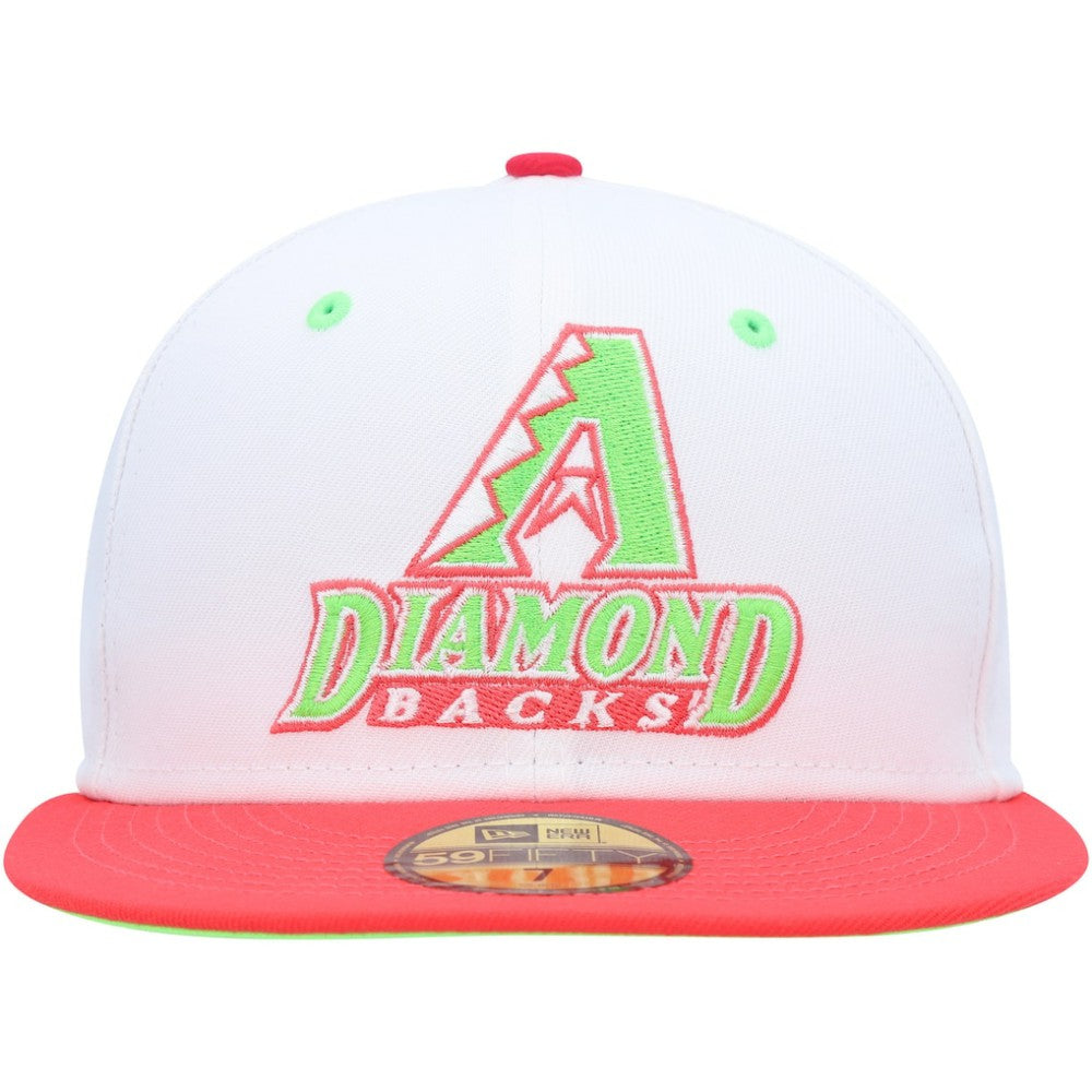 Arizona Diamondbacks New Era 1998 Inaugural Season Strawberry Lolli 59FIFTY Fitted Hat Lifestyle