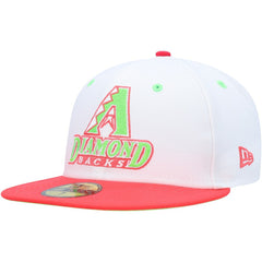 Arizona Diamondbacks New Era 1998 Inaugural Season Strawberry Lolli 59FIFTY Fitted Hat Lifestyle