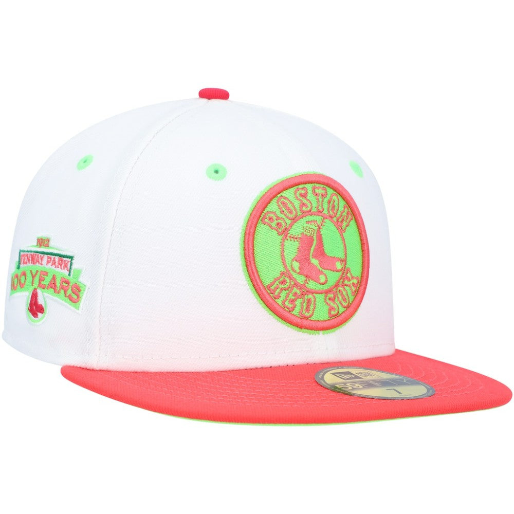 Boston Red Sox New Era  Fenway Park 100th Anniversary  Strawberry Lolli 59FIFTY Fitted Hat On Sale