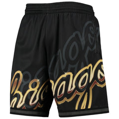 Mitchell & Ness - Chicago Bulls Big Face 4.0 Fashion Shorts - Black