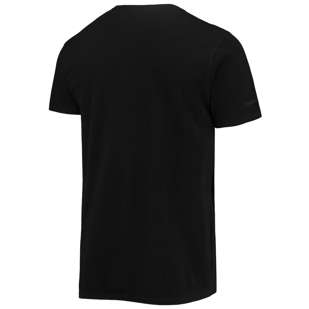 Mitchell & Ness - Philadelphia 76ers Big & Tall Hardwood Classics Big Face 4.0 T-Shirt - Black