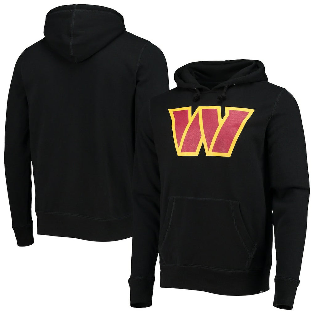 Washington Commanders '47 Imprint Headline Pullover Hoodie Black - 47 brand