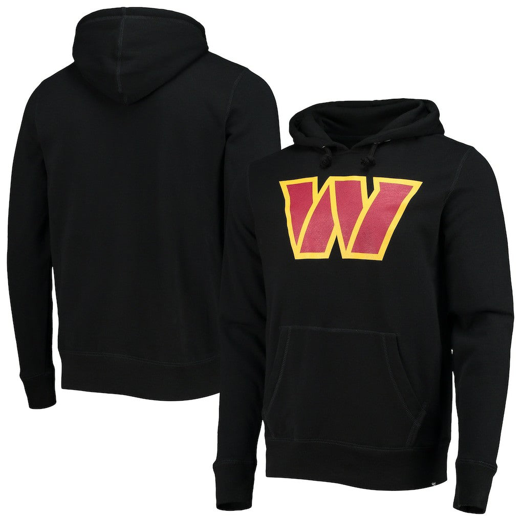 Washington Commanders '47 Imprint Headline Pullover Hoodie Black - 47 brand