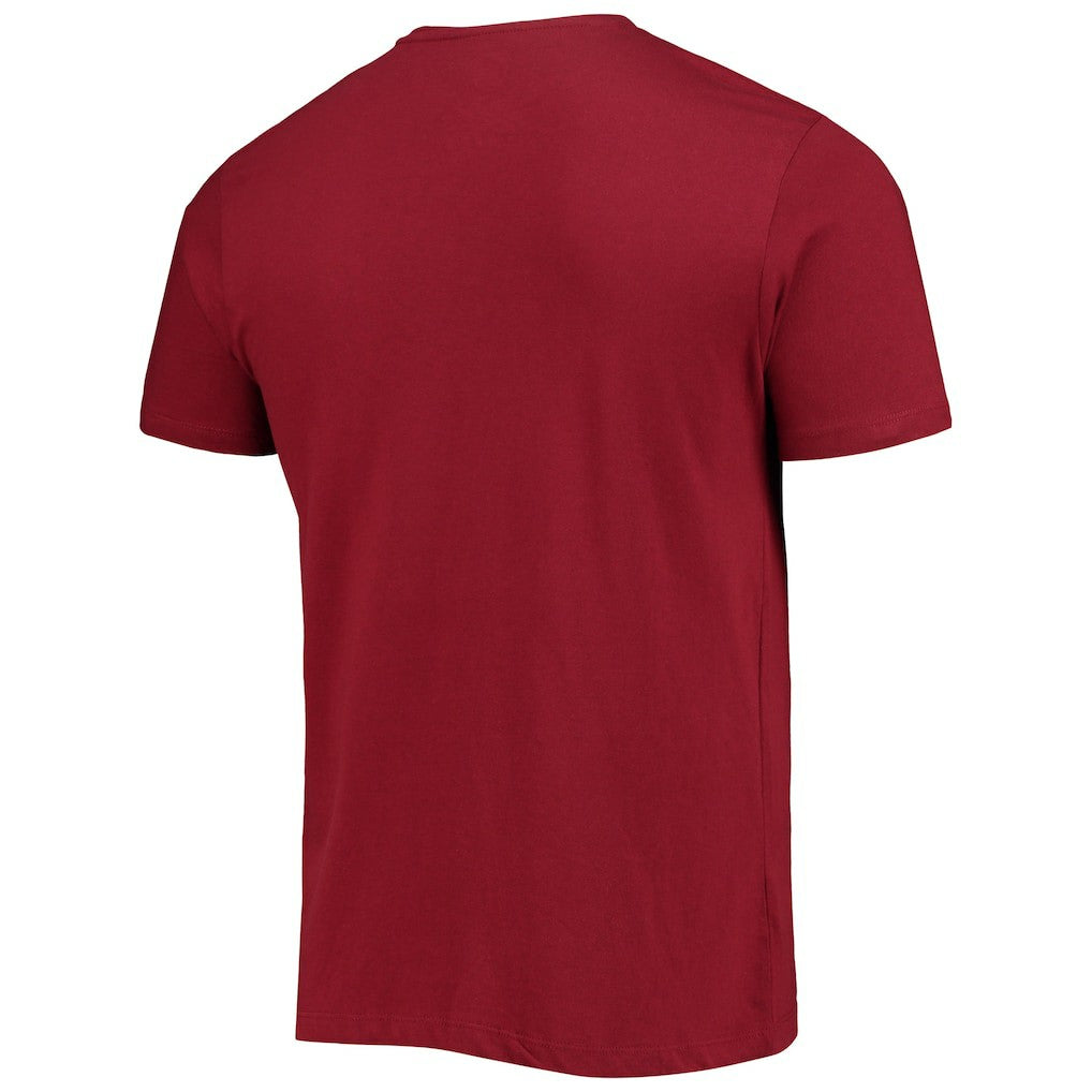 Washington Commanders '47 Wordmark Imprint Super Rival T-Shirt Burgundy - 47 brand