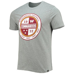 Washington Commanders '47 Imprint Super Rival T-Shirt Gray - 47 brand