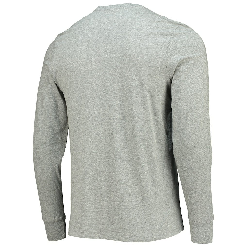 Washington Commanders '47 Traction Super Rival Long Sleeve T-Shirt Heathered Gray - 47 brand