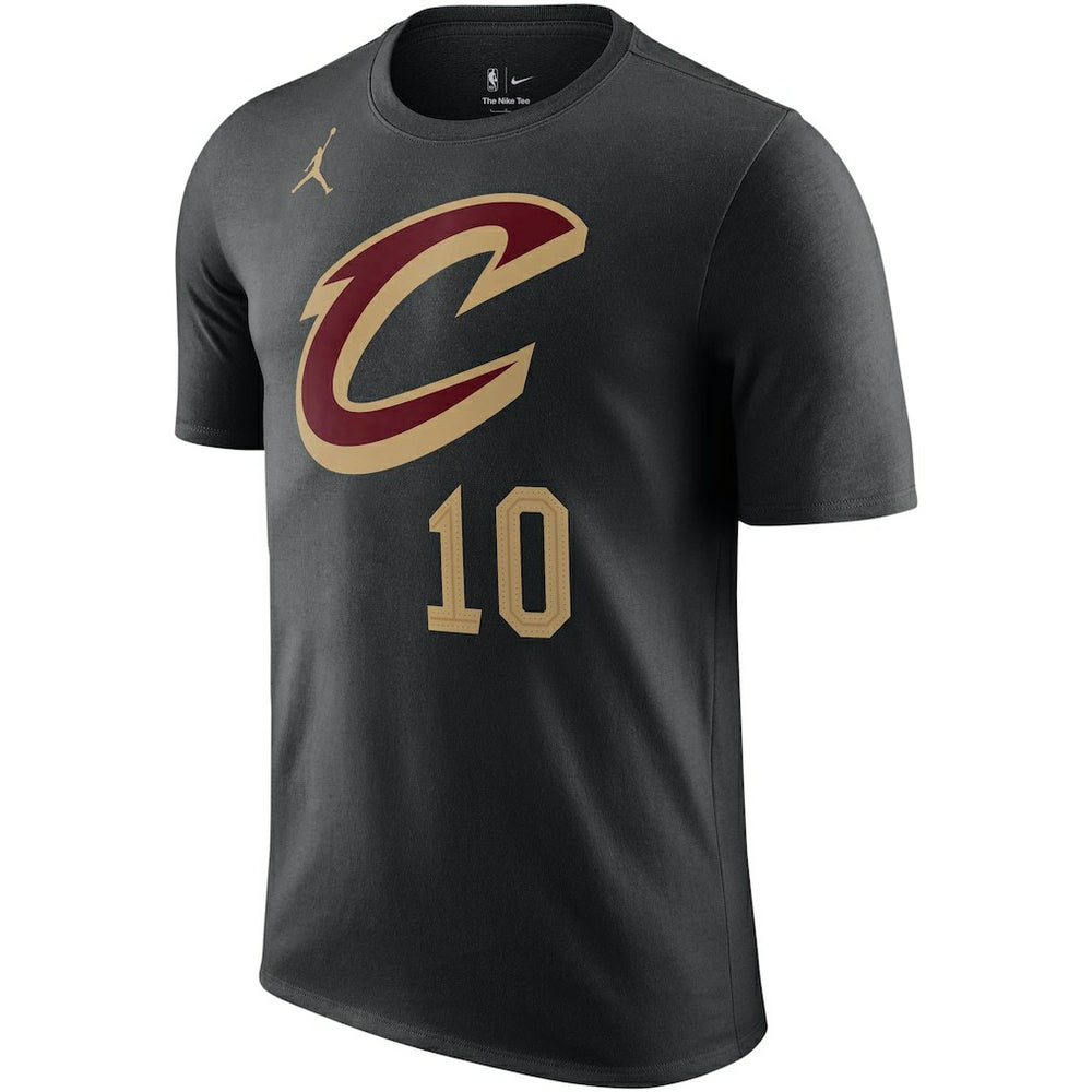 NBA - Darius Garland Cleveland Cavaliers Jordan Brand 2022/23 Statement Edition Name & Number T-Shirt - Black