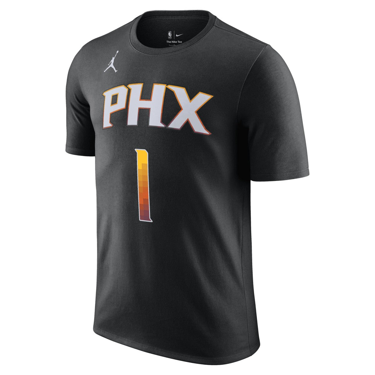 NBA - Devin Booker Phoenix Suns Jordan Brand 2022/23 Statement Edition Name & Number T-Shirt - Black