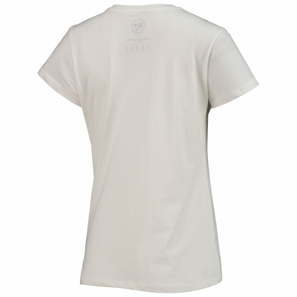Washington Commanders '47 Women's Imprint Ultra Rival V-Neck T-Shirt White - 47 brand