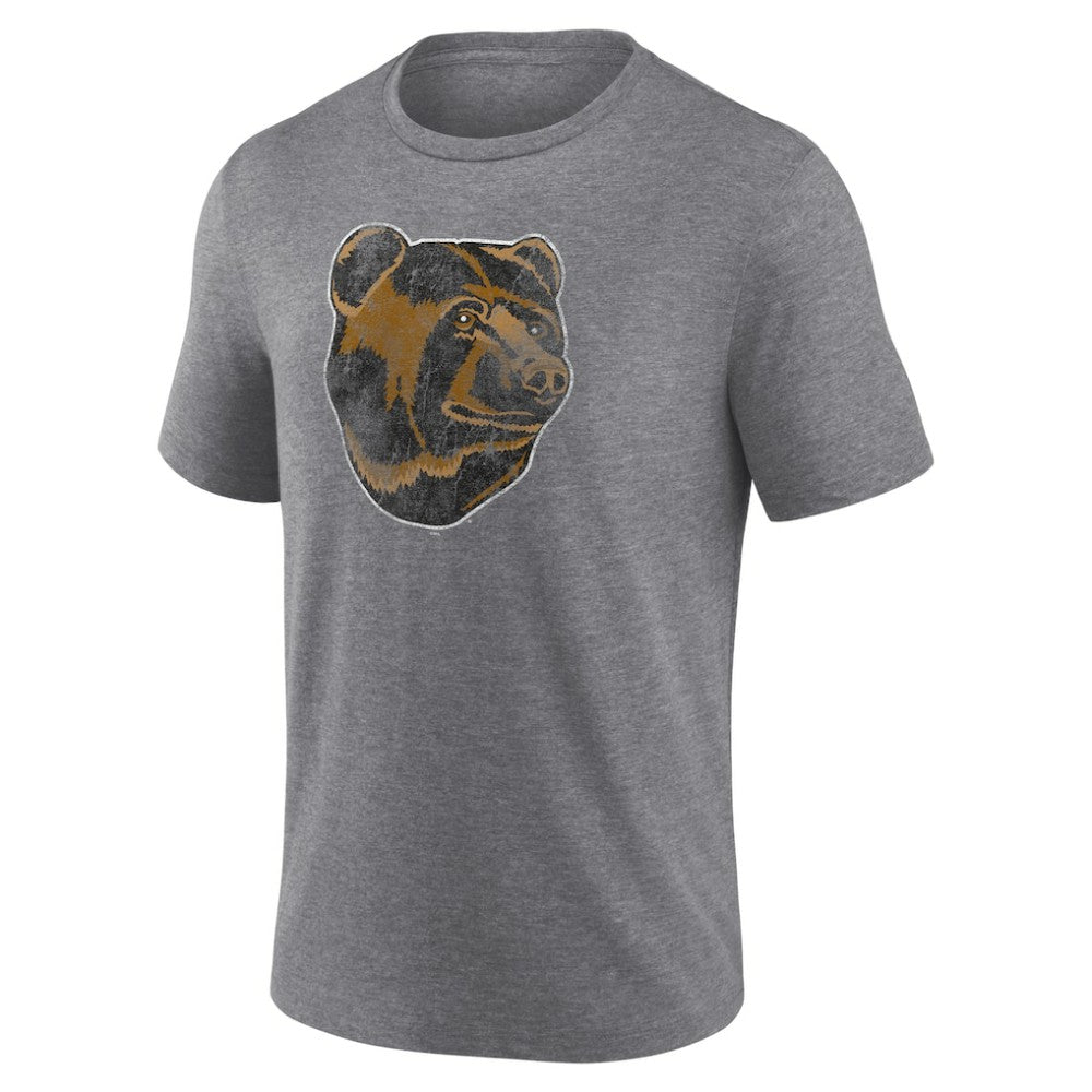 Boston Bruins Wraparound Tri-Blend T-Shirt Heather Gray