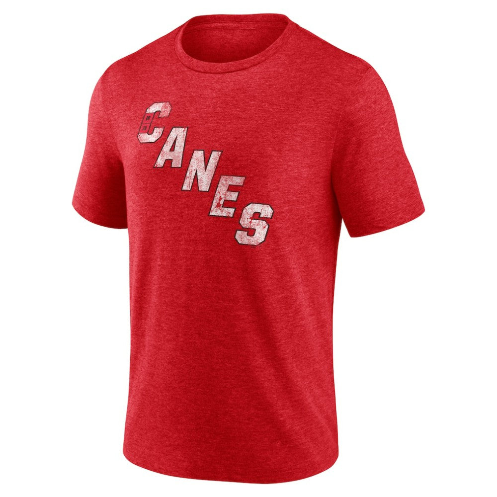 Carolina Hurricanes - Wraparound Tri-Blend T-Shirt Red