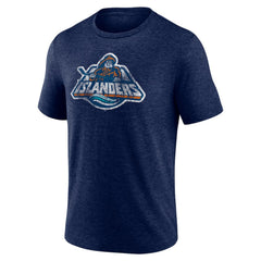 New York Islanders - Wraparound Tri-Blend T-Shirt Navy