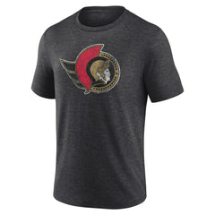 Ottawa Senators - Wraparound Tri-Blend T-Shirt Charcoal