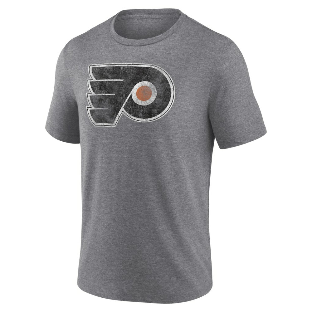 Philadelphia Flyers - Wraparound Tri-Blend T-Shirt Heather Gray