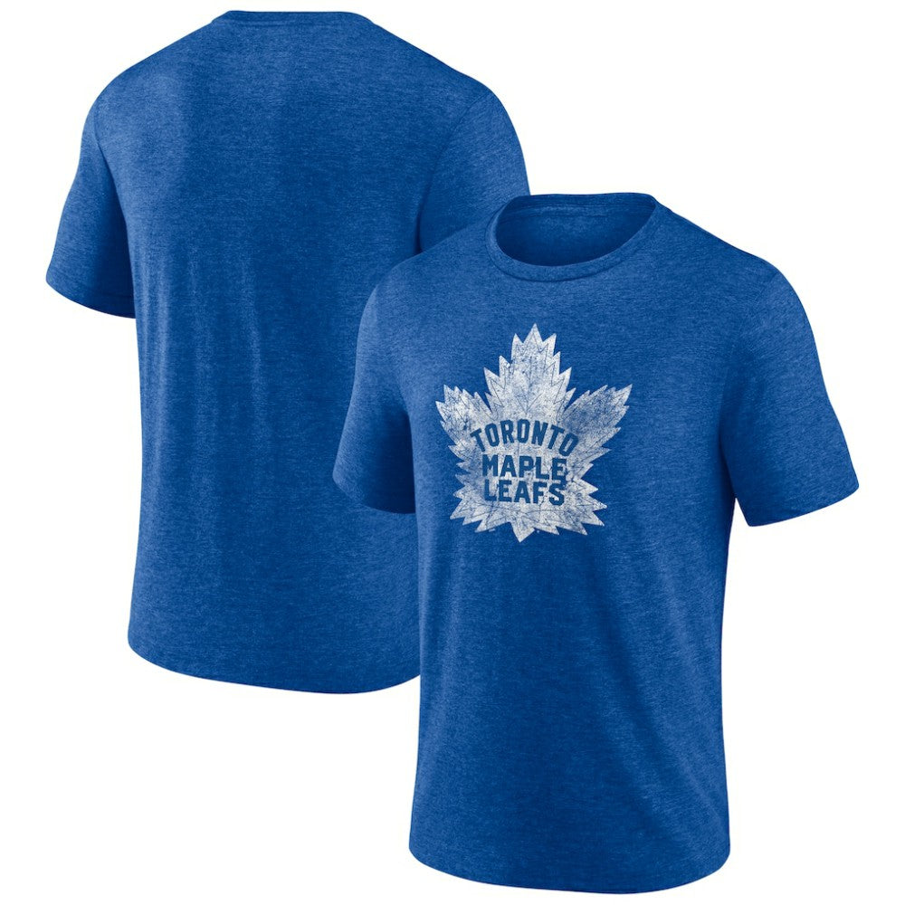 Toronto Maple Leafs - Wraparound Tri-Blend T-Shirt Blue