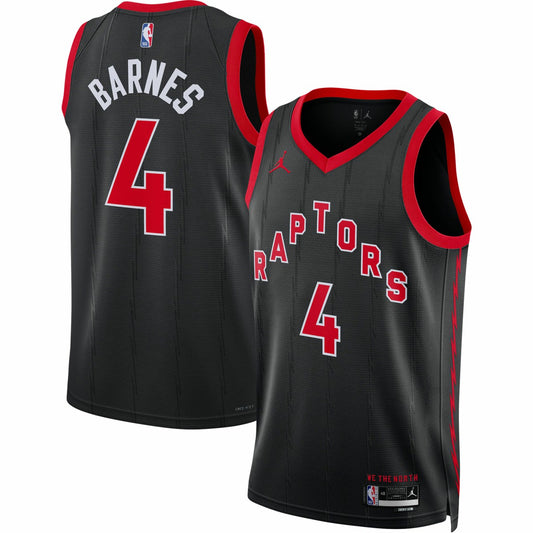 Scottie Barnes Toronto Raptors Jordan Brand Unisex Swingman Jersey - Statement Edition - Black outlet | NBA Jerseys