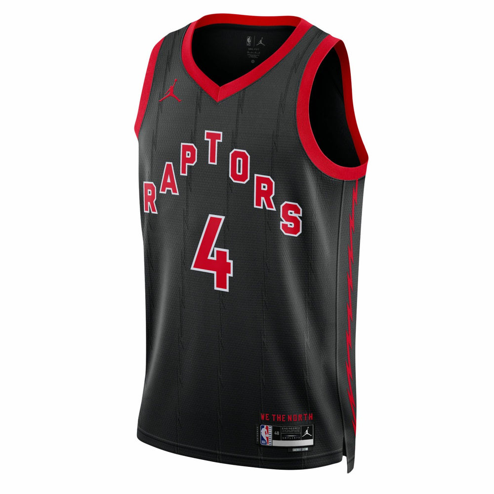 NBA - Scottie Barnes Toronto Raptors Jordan Brand Unisex Swingman Jersey - Statement Edition - Black