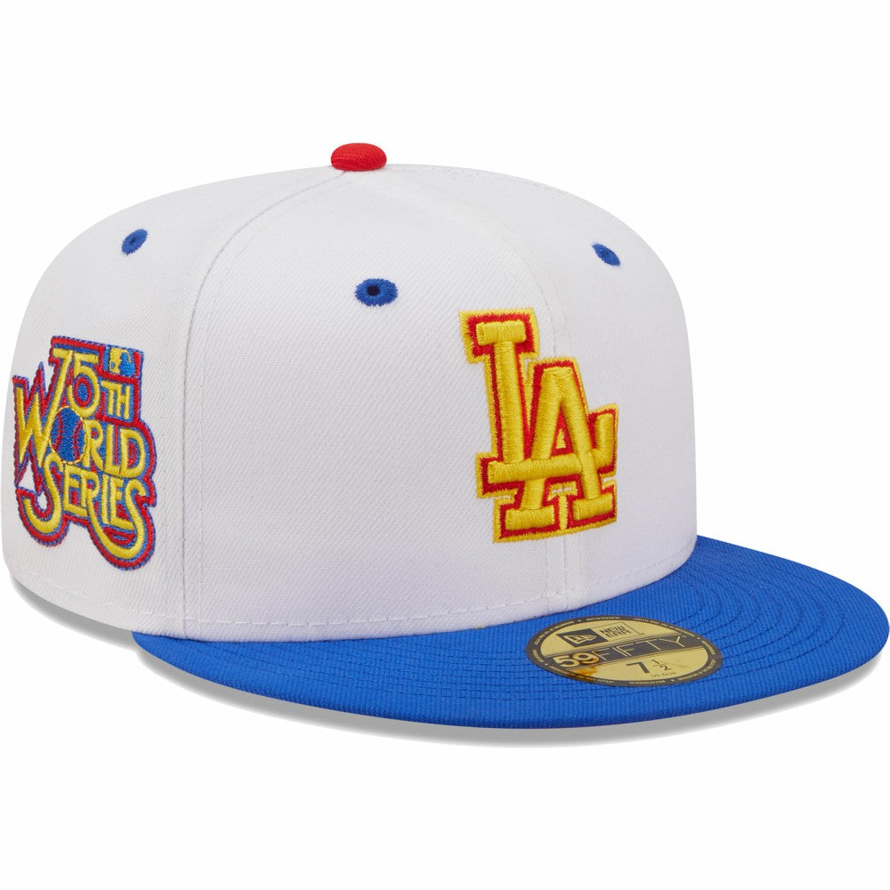 Los Angeles Dodgers New Era 75th World Series Cherry Lolli 59FIFTY Fitted Hat Sale