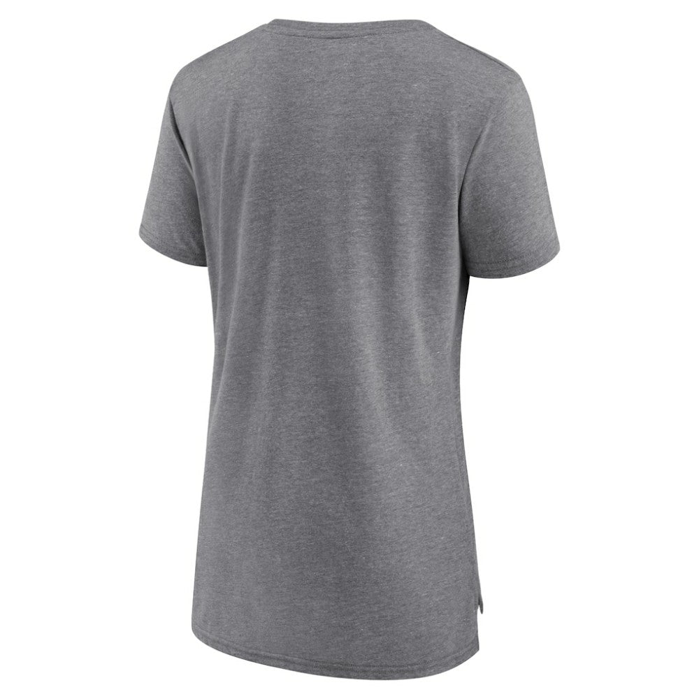 Colorado Avalanche - Women's Slow Whistle Tri-Blend T-Shirt Gray