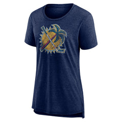 Florida Panthers - Women's Slow Whistle Tri-Blend T-Shirt Navy