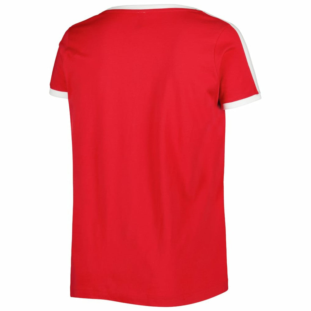 Washington Nationals Soft as a Grape Women's Plus Size V-Neck T-Shirt Near Me