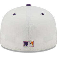 Los Angeles Dodgers New Era 40th Anniversary at Dodger Stadium Grape Lolli 59FIFTY Fitted Hat Lifestyle