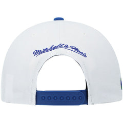 Mitchell & Ness - Atlanta Hawks Hardwood Classics Snapback Hat - White/Royal