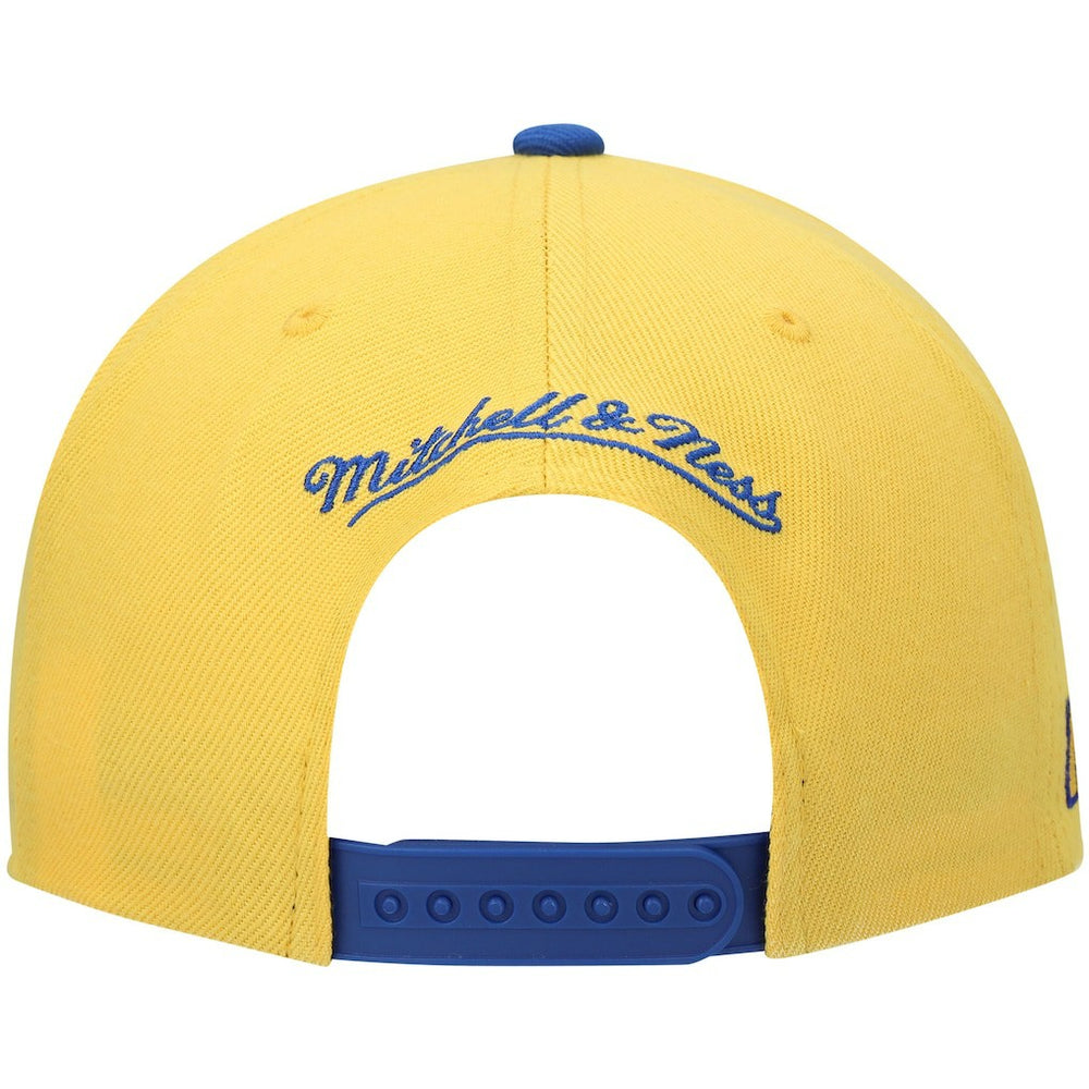 Mitchell & Ness - Denver Nuggets Hardwood Classics Snapback Hat - Gold/Royal