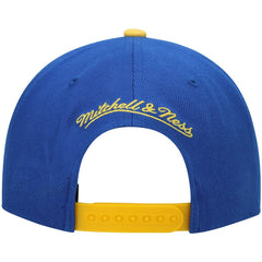 Mitchell & Ness - Golden State Warriors Hardwood Classics Snapback Hat - Royal/Gold