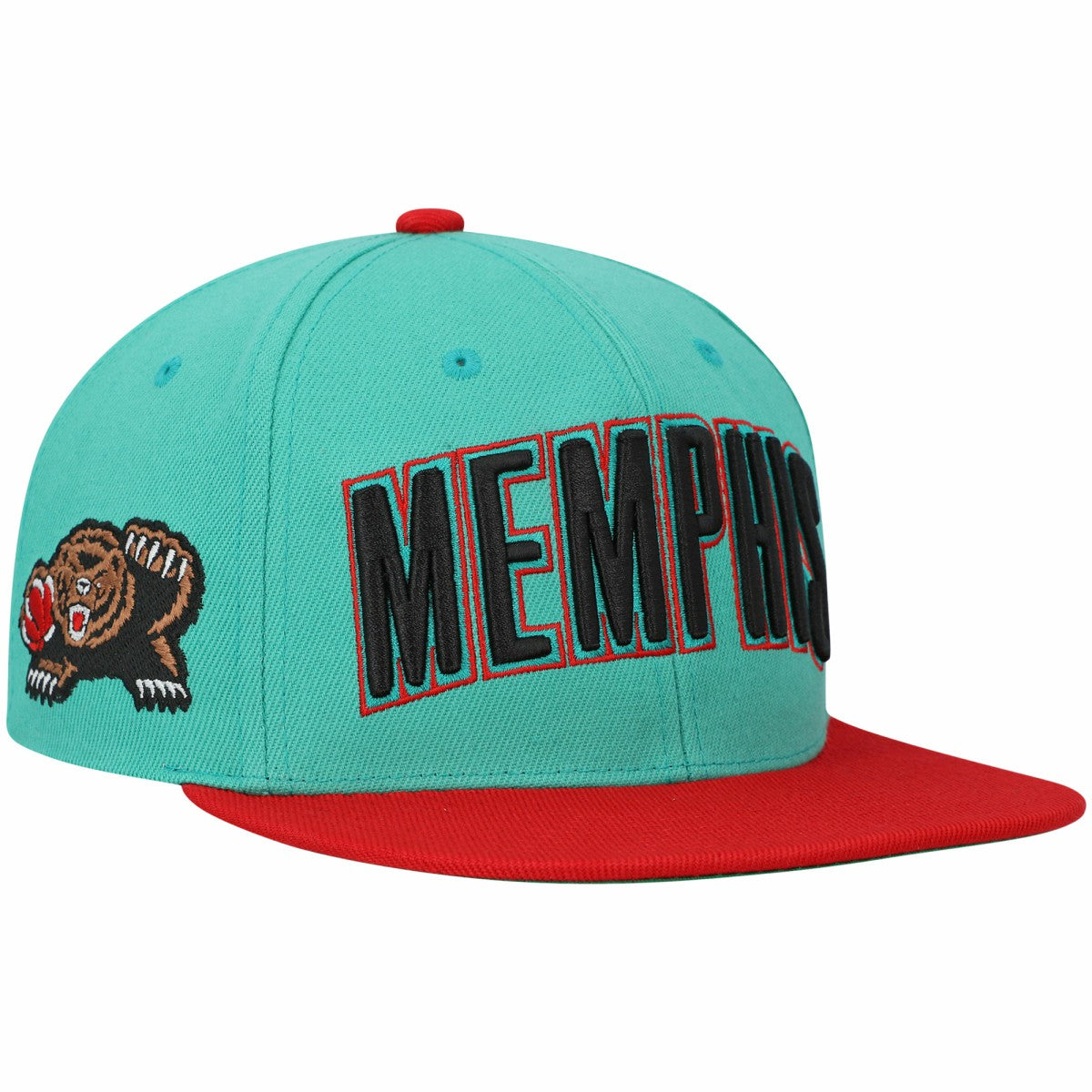 Mitchell & Ness - Memphis Grizzlies Hardwood Classics Snapback Hat - Teal