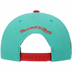 Mitchell & Ness - Memphis Grizzlies Hardwood Classics Snapback Hat - Teal