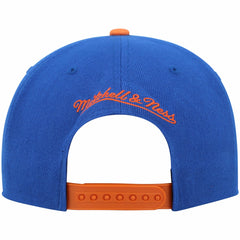 Mitchell & Ness - New York Knicks Hardwood Classics Snapback Hat - Blue/Orange