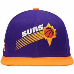 Mitchell & Ness - Phoenix Suns Hardwood Classics Snapback Hat - Purple/Orange