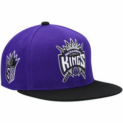 Mitchell & Ness - Sacramento Kings Hardwood Classics Snapback Hat - Purple/Black